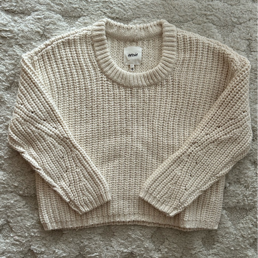 aerie chunky sweater